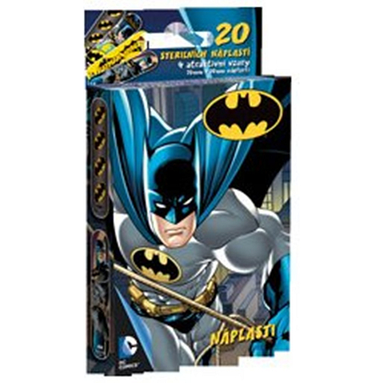 Batman Náplasti sterilní pro děti 20 kusů