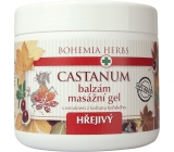 Bohemia Gifts Castanum Extrakt z kaštanu koňského hřejivý masážní gel 600 ml