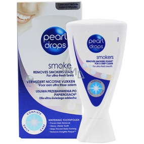 Pearl Drops Smokers bělicí zubní pasta pro kuřáky, efektivní odstranění skvrn způsobených nikotinem 50 ml