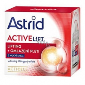 Astrid Active Lift OF20 liftingový omlazující noční krém pro zralou pleť 50 ml