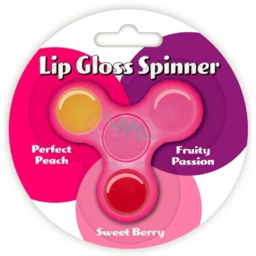 2K Lip Gloss Spinner Perfect Peach, Fruity Passion, Sweet Berry lesky na rty 3 x 0,8 g
