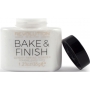 Makeup Revolution Bake and Finish Powder matující pudr transparentní 35 g