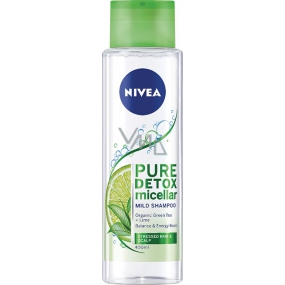 Nivea Pure Detox Micellar detoxikační micelární šampon na vlasy 400 ml
