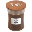WoodWick Humidor - Pouzdro na doutníky vonná svíčka s dřevěným knotem a víčkem sklo střední 275 g
