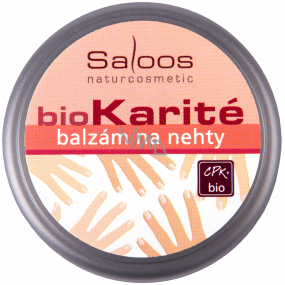 Saloos Bio Karité balzám na nehty 19 ml