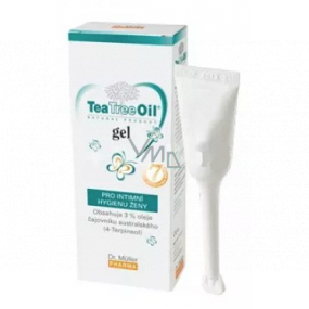 Dr. Muller Tea Tree Oil gel pro intimní hygienu ženy antibakteriální léčby 7 x 7,5 ml