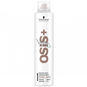 Schwarzkopf Professional Osis+ Boho Rebel Brunette osvěžující suchý šampon pro hnědé odstíny vlasů 300 ml