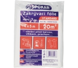 Spokar Standard Zakrývací folie HDPE, 7 µ, 50 m?, 4 × 12,5 m
