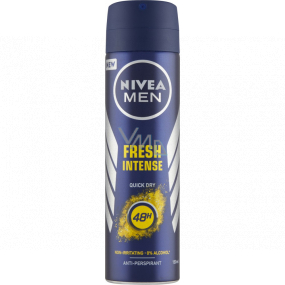 Nivea Men Fresh Intense 48h antiperspirant deodorant sprej pro muže 150 ml
