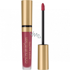 Max Factor Colour Elixir Soft Matte dlouhotrvající matná tekutá rtěnka 035 Faded Red 4 ml