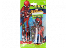 Firefly Spiderman kartáček na zuby 2 kusy + zubní pasta 75 ml + kelímek, kosmetická sada pro děti