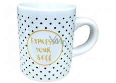 Albi Espresso hrnek v krabičce Expresso yourself 100 ml