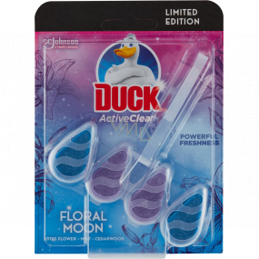 Duck Active Clean Floral Moon WC závěsný čistič s vůní 38,6 g