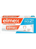 Elmex Caries Protection fluoridová zubní pasta s aminfluoridem 2 x 75 ml, duopack