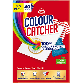 K2R Colour Catcher prací ubrousky proti obarvení prádla, 40 ks