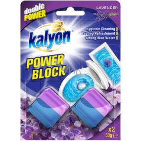 Kalyon Double Power Lavender WC tablety do splachovací nádrže 2 x 50 g