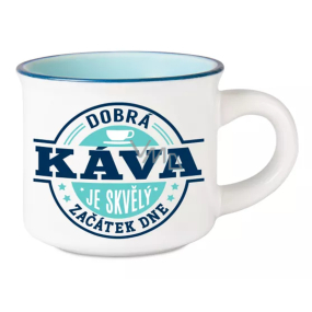 Albi Espresso hrneček - Dobrá káva je skvělý začátek dne 45 ml