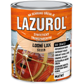 Lazurol S1119 Lodní lak bezbarvý na dřevo mat 0,75 l