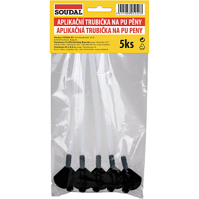 Soudal náhradní aplikační trubičky k montážním pěnám, 5 ks Soudal náhradní aplikační trubičky k montážním pěnám, 5 ks
