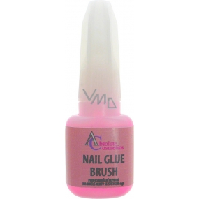 Absolute Cosmetics Nail Glue Brush profesionální lepidlo na umělé nehty se štětcem 10 g