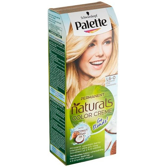 Schwarzkopf Palette Permanent Natural Colors barva na vlasy L6-0 skandinávská blond