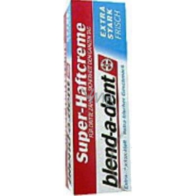Blend-a-dent Extra Stark Frish mentol upevňující krém pro zubní náhrady 47 g