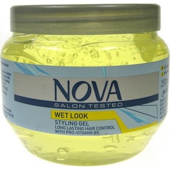 Nova Wet Look tvarovací gel na vlasy 250 ml
