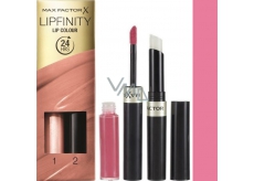 Max Factor Lipfinity Lip Colour rtěnka a lesk 022 Forever Lolita 2,3 ml a 1,9 g