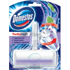 Domestos Turbo Fresh Lavender & Mint Wc blok rotační tuhý 38 g