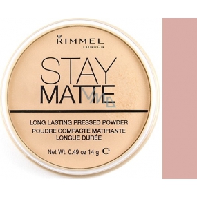 Rimmel London Stay Matte Powder pudr 002 Pink Blossom 14 g