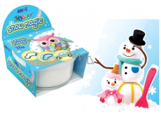 Amos Snow Magic modelovací hmota schnoucí v kelímku bílá 70 g