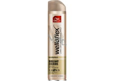 Wella Wellaflex Brilliant Colors silné zpevnění lak na vlasy pro barvené vlasy 250 ml