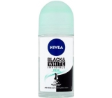 Nivea Invisible Black & White Fresh kuličkový antiperspirant deodorant roll-on pro ženy 50 ml