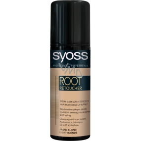 Syoss Root Retoucher sprej na odrosty Světle plavý 120 ml