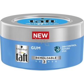 Taft Remoldable Gum tvarující guma na vlasy 150 ml