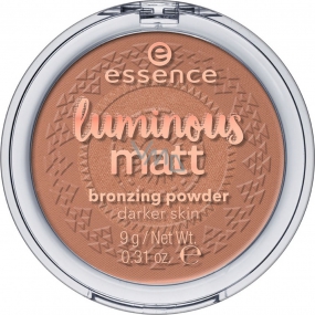 Essence Luminous Matt Bronzing Powder bronzový pudr 02 Sunglow 9 g