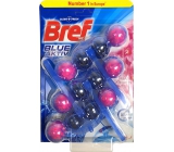 Bref Blue Aktiv Fresh Flowers WC blok pro hygienickou čistotu a svěžest Vaší toalety, zbarvuje vodu, 3 x 50 g, megapack