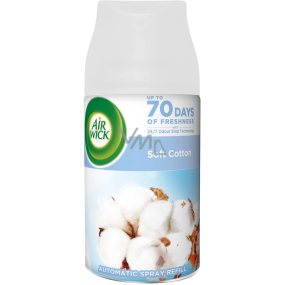 Air Wick FreshMatic Soft Cotton - Jemná bavlna automatický osvěžovač náhradní náplň 250 ml