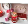 Yankee Candle Pastel Romance Illuma Lid prstenec ozdobný kovový na střední a velké vonné svíčky Classic 8,5 x 3 cm