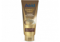 Astrid Summer Shine Tónovací tělové mléko tmavá pokožka 200 ml