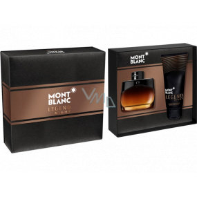 Montblanc Legend Night parfémovaná voda pro muže 50 ml + balzám po holení 100 ml, dárková sada