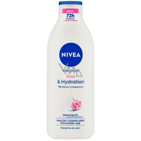 Nivea Rose Touch tělové mléko pro normální až suchou pokožku 400 ml