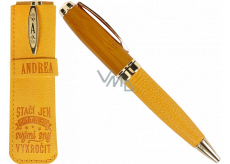 Albi Dárkové pero v pouzdře Andrea 12,5 x 3,5 x 2 cm