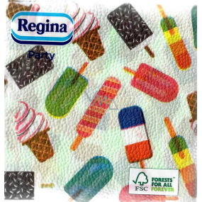 Regina Party Papírové ubrousky 1 vrstvé 33 x 33 cm 45 kusů Nanuky