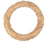 Slaměný věnec 35 cm