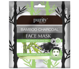 Purity Plus Charcoal detoxikační a čisticí pleťová maska s aktivním uhlím 1 kus