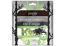 Purity Plus Charcoal detoxikační a čisticí pleťová maska s aktivním uhlím 1 kus