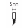 Návleky na LED řetězy Tmavě modrá 2 x 1,5 cm 20 kusů