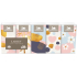 Harmony Ladie´s Light Perfumed papírové kapesníky 3vrstvé 10 x 10 kusů