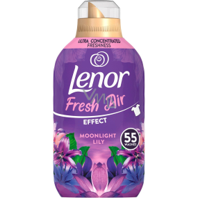 Lenor Fresh Air Effect Moonlight Lily koncentrovaná aviváž 55 dávek 770 ml